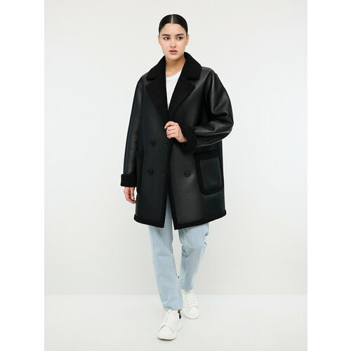 Куртка ALEF, размер 48, черный куртка alef размер 48 серый