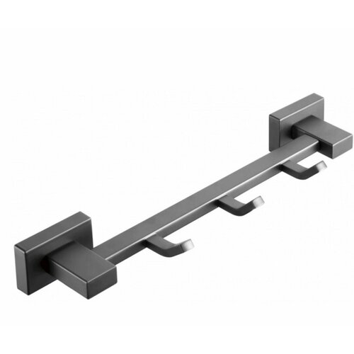 Держатель для полотенца с тремя крючками ViEiR V5014-G графит 1630₽