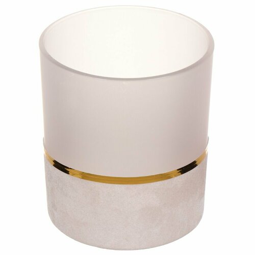 Подсвечник декоративный стекло, 1 свеча, 9х9х10 см, в ассортименте, ABT610980