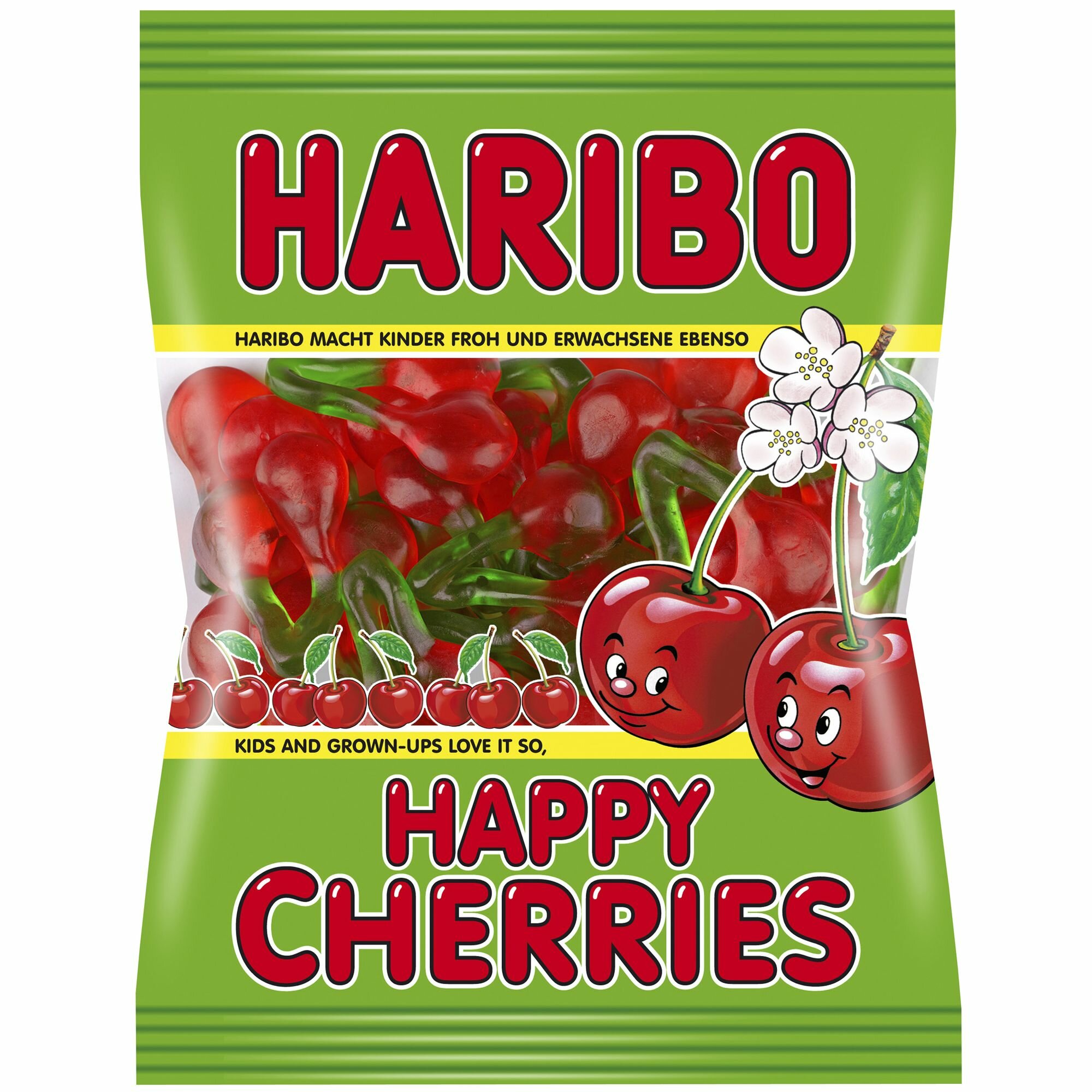 Жевательный мармелад Haribo Happy Сherries с вишневым вкусом, 200 г - фотография № 9