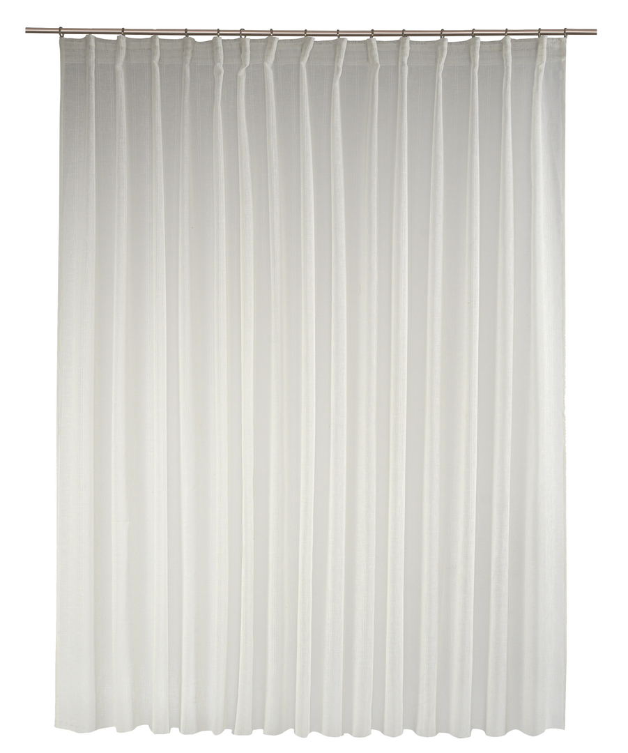 Тюль на ленте Inspire Tamara 300x280 см цвет белый White 0