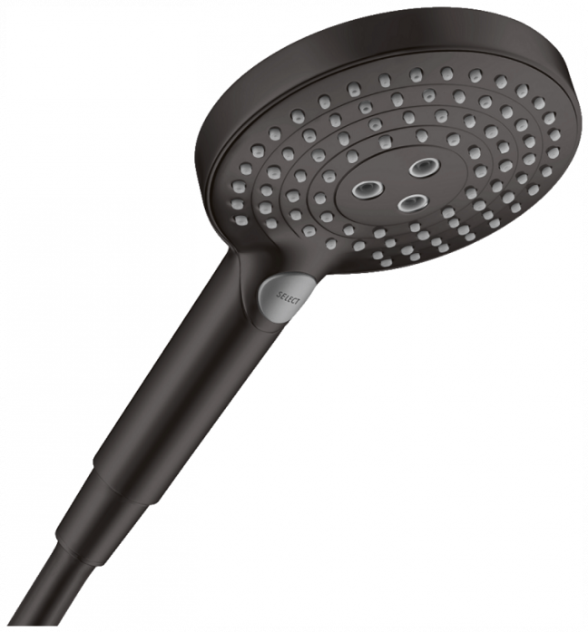 Ручной душ Hansgrohe Raindance Select S 26530670 черный матовый