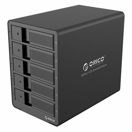 DAS станция для HDD/SSD Orico 9558U3 черный док станция для hdd ssd orico 6619us3 черный