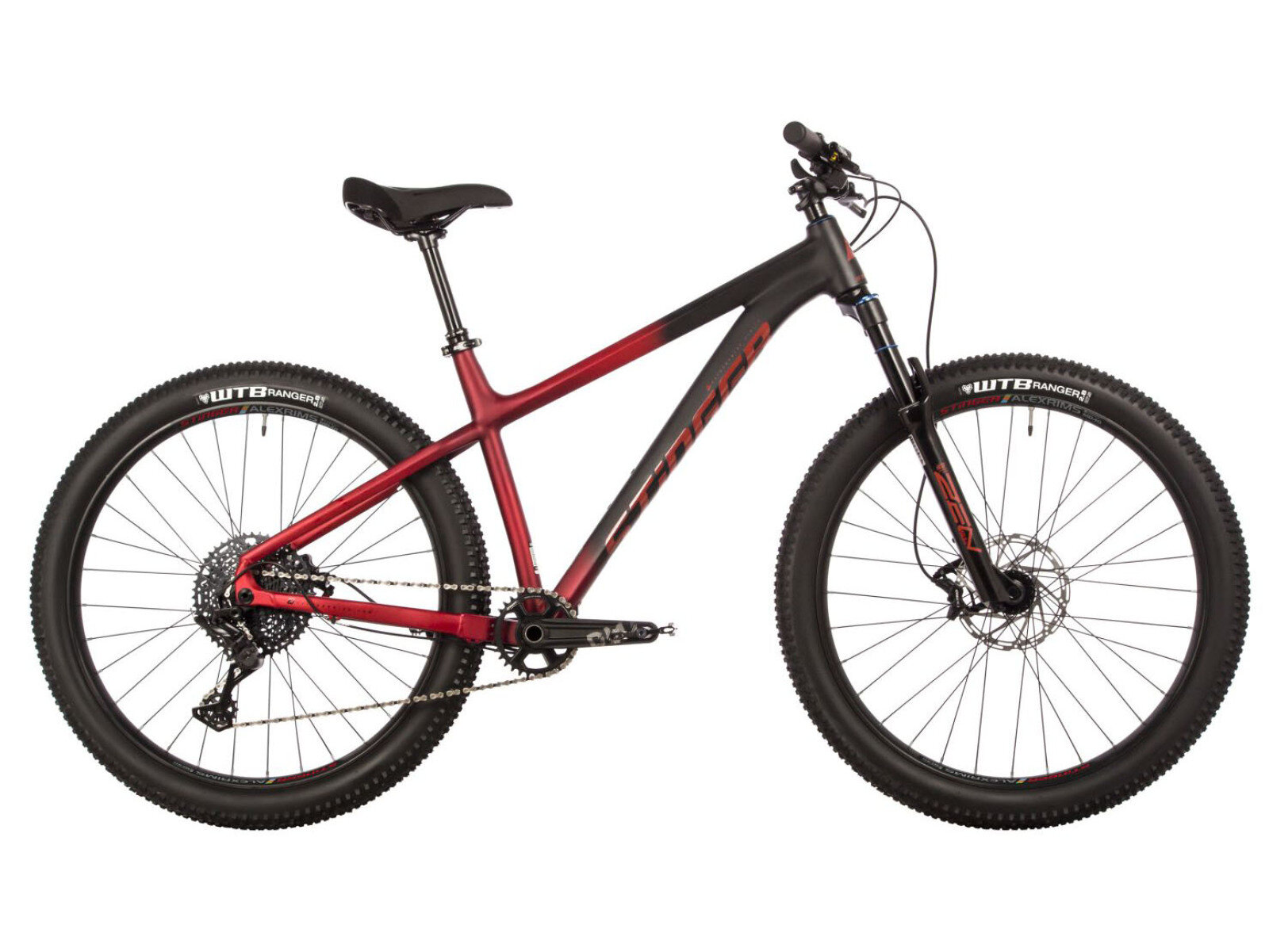 Горный велосипед Stinger Quest STD 27.5" (2023) 18" Красный (167-178 см)