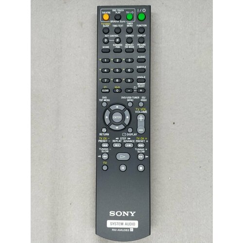 Оригинальный Пульт д-у Sony RM-AMU063 new replacement rm amu171 for sony system audio remote control cmt sbt100 hcd sbt100 cmt sbt100b hcd sbt100bav fernbedienung