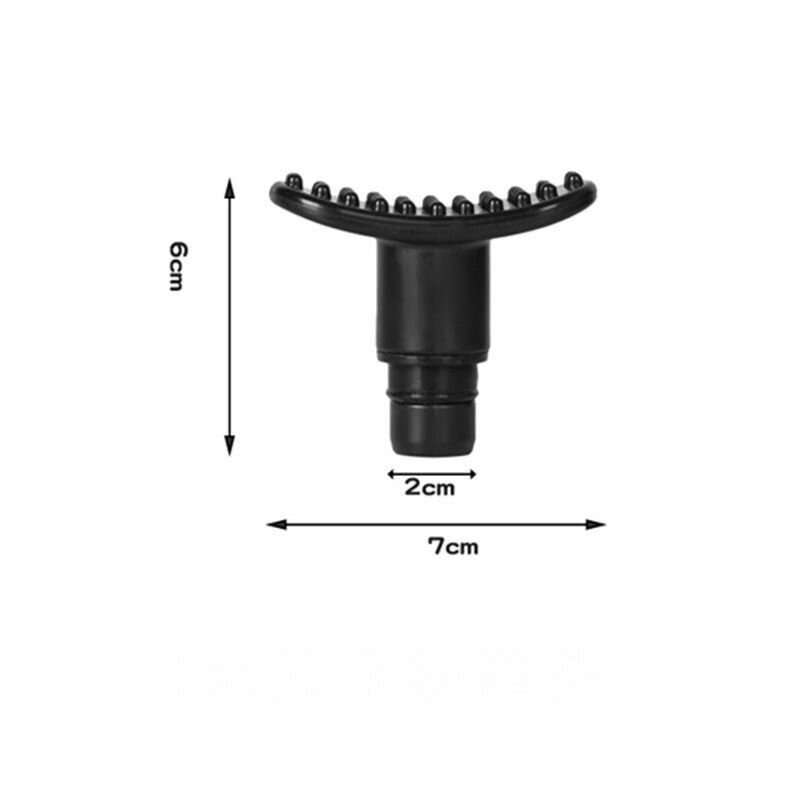 Насадка маленький полумесяц для перкуссионного вибро массажера Phoenix, Muscle gun, massage gun, booster, xiaomi (1 штука)