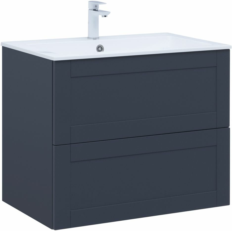 фото Тумба под раковину Aquanet Терра 80 маренго