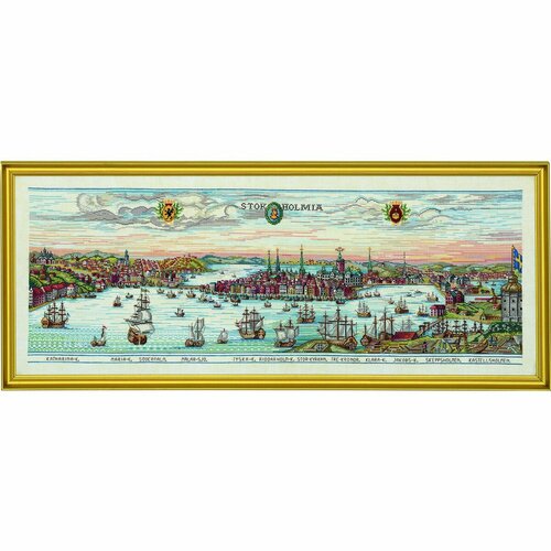 Набор для вышивания Стокгольм лён 26 ct EVA ROSENSTAND 12-437 18889₽