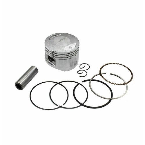 Поршень в сборе X-TECH YX125, диаметр поршня 52.4мм, палец 14мм для мопедов, мотоциклов, питбайков