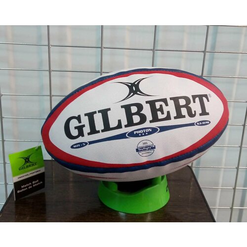 фото Регбийный игровой мяч gilbert размер 5 для регби