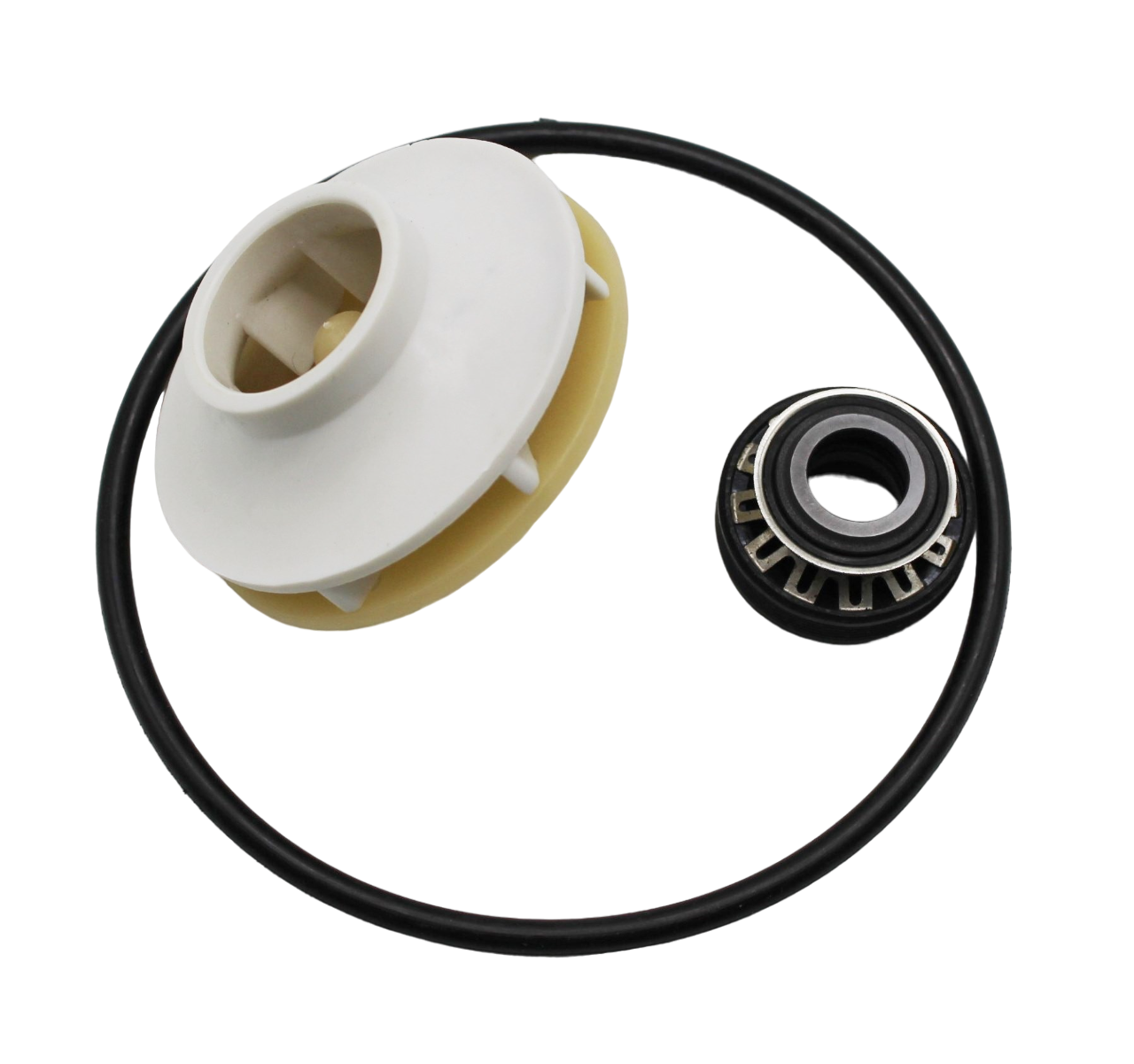 Ремкомплект для циркуляционного насоса ( крыльчатка, сальник и уплотнительное кольцо) посудомоечной машины Bosch, Siemens, Neff 165813