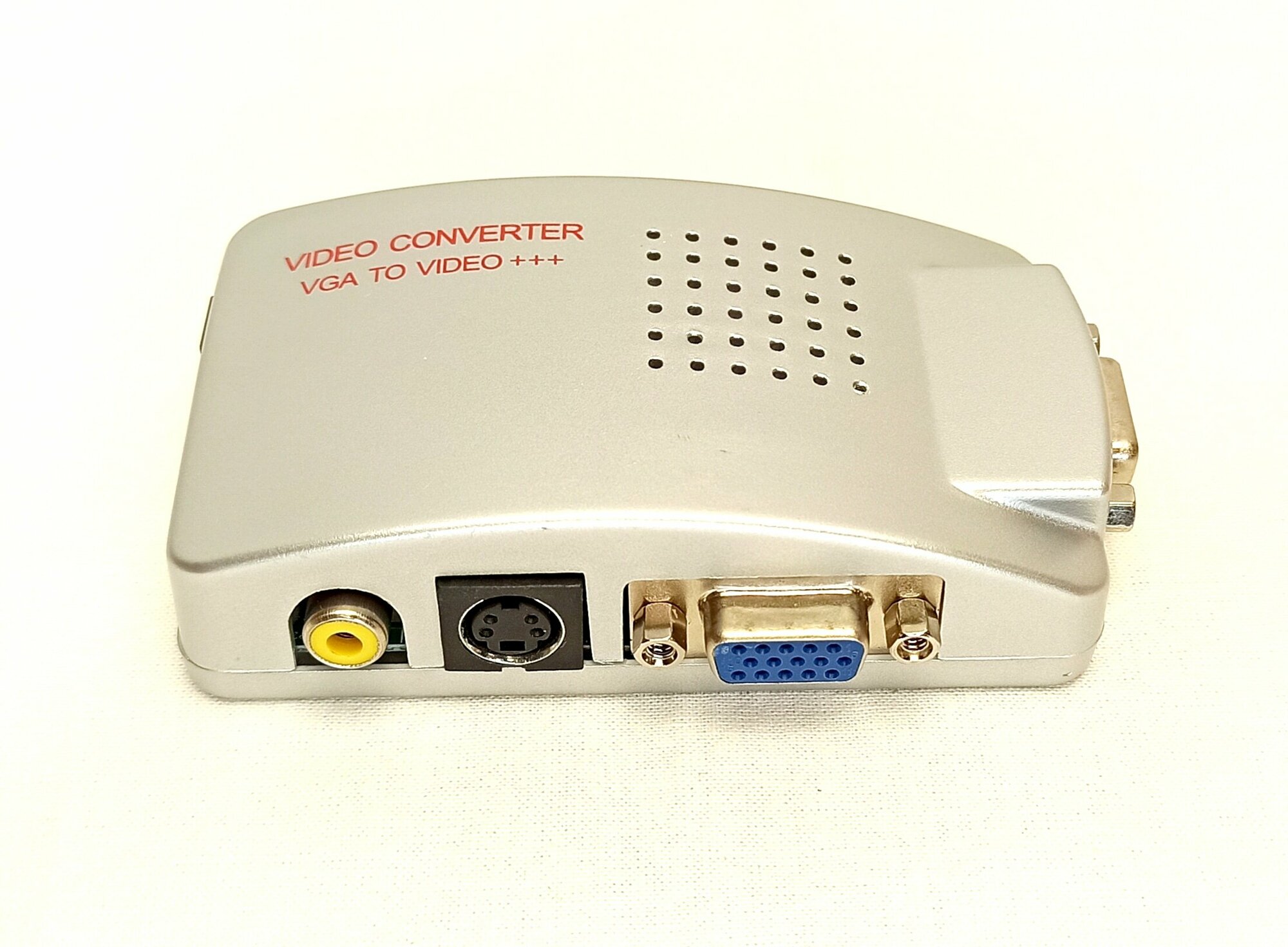 Конвертер Espada EDH11 для ПК в ТВ адаптер VGA15F вход/выход, RCA выход, S-видео выход