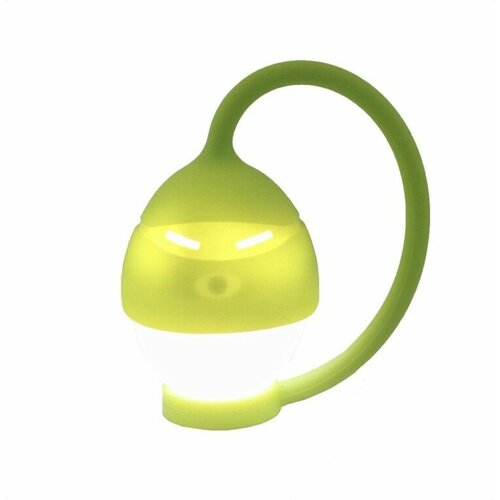 Детский светодиодный светильник яйцо, ночник, фонарик, яйцеварка дизайнерская, зеленый