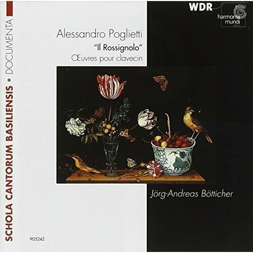 AUDIO CD Poglietti: Works for Harpsichord - Jorg-Andreas Botticher