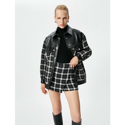 фото Бомбер koton, размер 34, черный