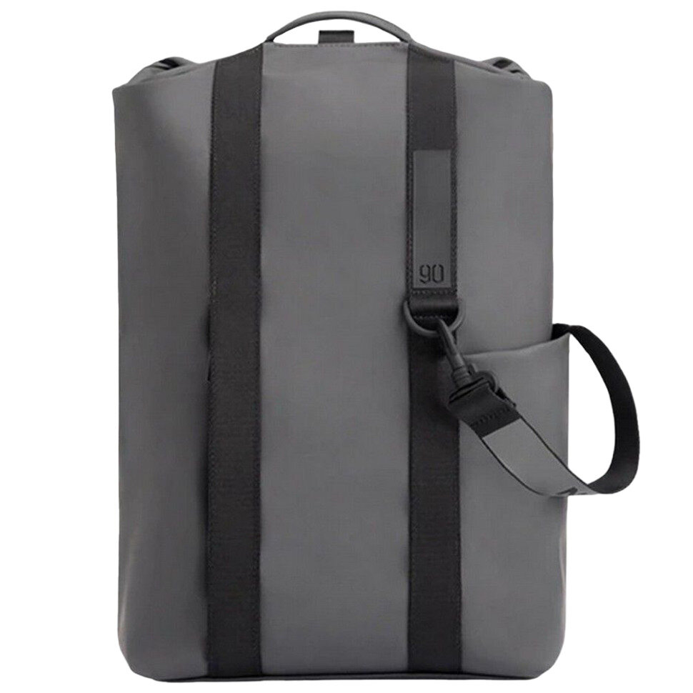 Рюкзак Ninetygo Urban Eusing backpack grey (90BBPMT2010U) ("Корпус: PU, Подкладка: Полиэстер") - фото №2