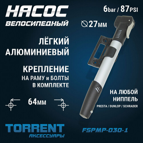 Насос TORRENT FSPMP-030-1 (алюминиевый корпус)