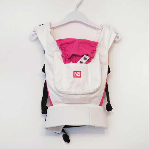Эрго-рюкзак для куклы Реборн. Кенгуру. белый аксессуары для сумок кенгуру amazonas терморегулирующая вставка в слинг эрго рюкзак vento