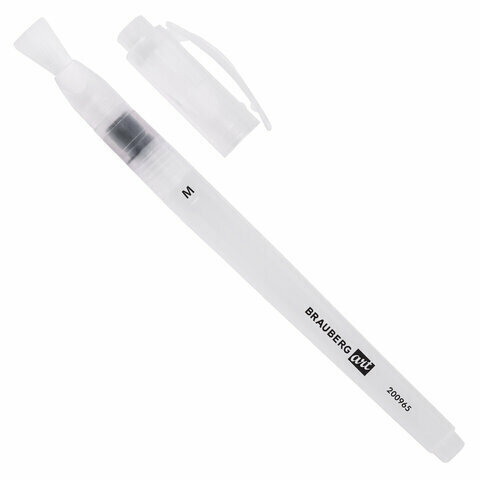 Кисти художественные с резервуаром для воды, синтетика, набор 6 шт, BRAUBERG ART DEBUT, 200965