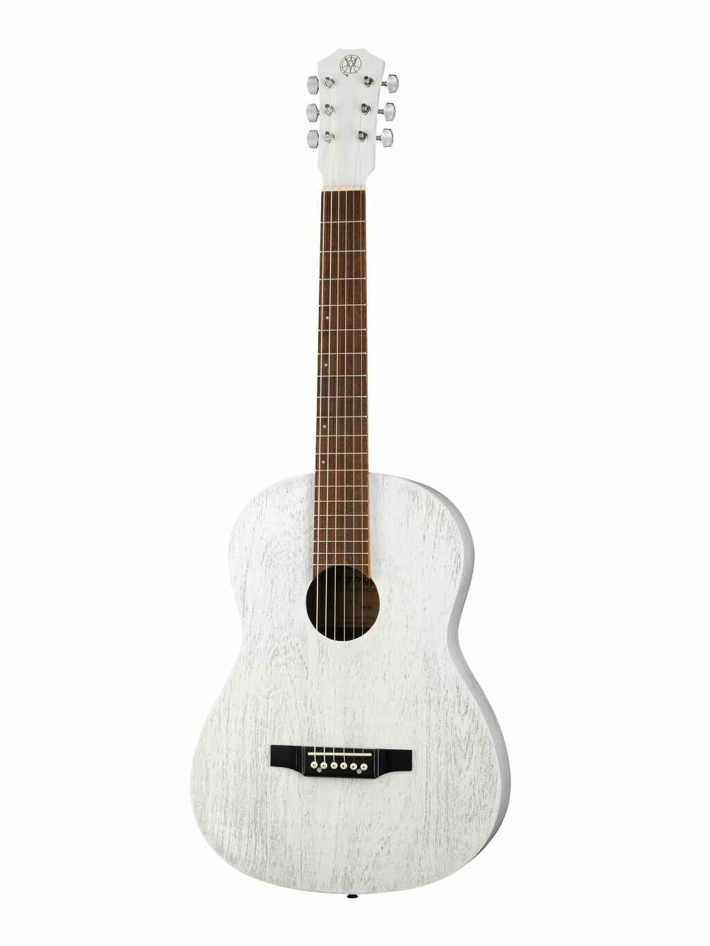 Акустическая гитара, белая, Парма FB-11