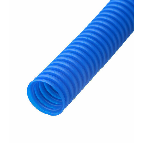 труба гофрированная 25 мм для металлопластиковых труб d16 мм синяя 50 м Труба гофрированная 32 мм СТС для металлопластиковых труб d20 мм синяя (50 м)