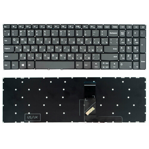 Клавиатура Lenovo 320-15ABR 320-15AST P/N: SN20K93009, 9Z. NDRDSN.10R с кнопкой включения новая русская клавиатура для lenovo 9623 330 15ikbr 330 17 330 17ast 330 17ikb 330 17ikbr 330 17ich 330s 330s 15