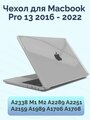 Чехол для MacBook Pro 13 2022 - 2016 (A2159, А1989, A1708, A1706, A2289, А2251, A2338), Nova Store, пластик