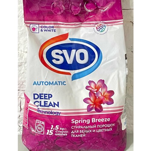 Стиральный порошок COLOR White Spring Breeze 15кг 15 стирок 550₽