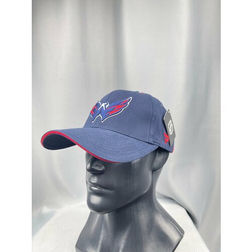 Бейсболка Мужская бейсболка Washington Capitals \ Вашингтон Капиталс мужская кепка, размер 55-58, синий