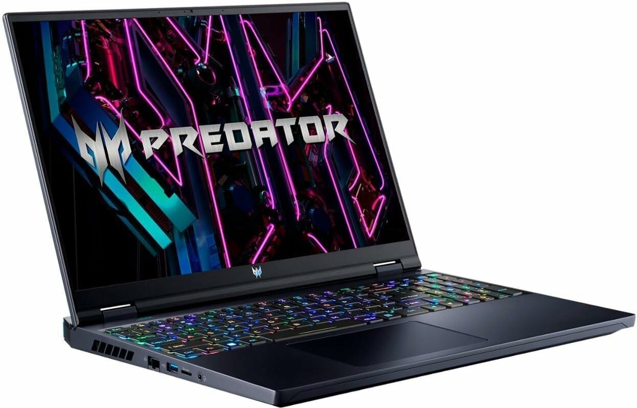 16" Игровой ноутбук Acer Predator Helios NEO 16 (2023), i7-13700HX, RTX 4050,1920x1200,16:10,165 Гц,512 ГБ SSD,16 ГБ RAM, Английская раскладка