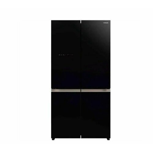 Холодильник Side-by-Side Hitachi R-WB720PUC1 GCK, черный стекло холодильник side by side hitachi r wb720vuc0