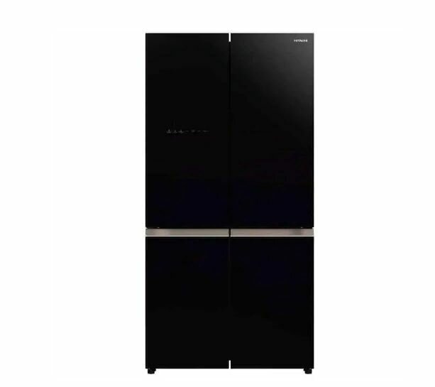 Холодильник Side-by-Side Hitachi R-WB720PUC1 GCK, черный стекло