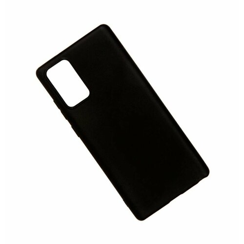 Case / Чехол для Samsung Galaxy Note 20 матовый силикон, черный