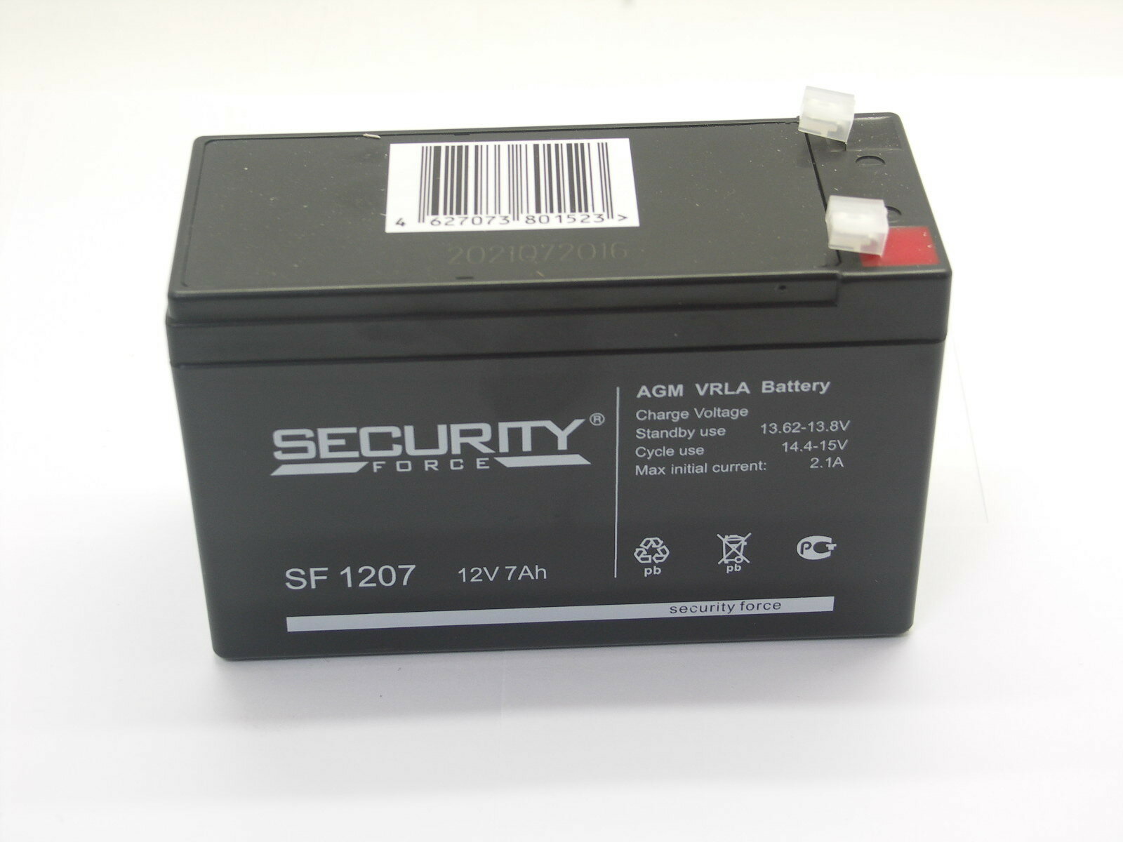 Батарея для ИБП 12V 7Ah Security Force FS 1207