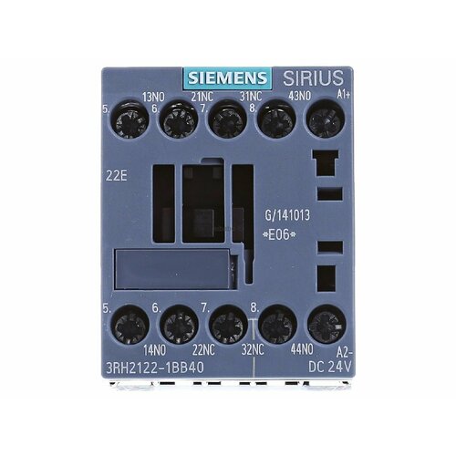 Вспомогательное реле 0V AC 24VDC 2NC / 2 NO 3RH2122-1BB40 – Siemens – 4011209786721