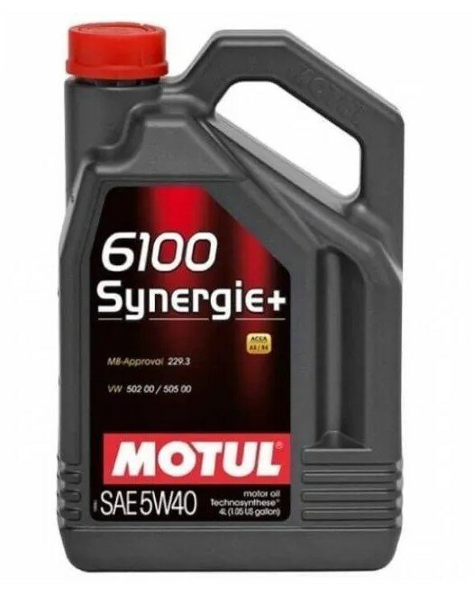 Моторное масло MOTUL 6100 SYN-NERGY 5W40,4л.