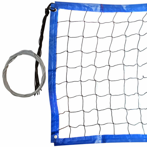 Сетка для пляжного волейбола FS-PV-№20, 8,5х1м, нить 3 мм