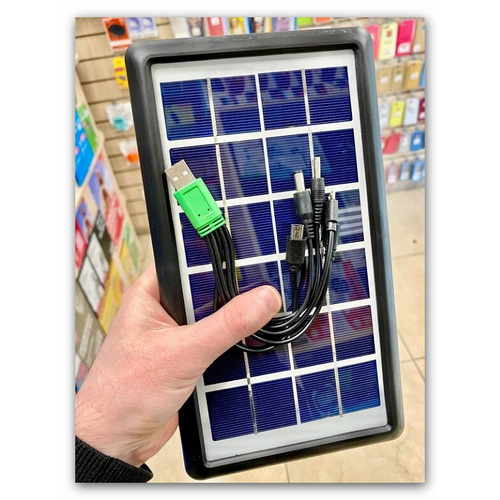 Солнечная панель для зарядки Солнечная панель 6W 6V 1199₽