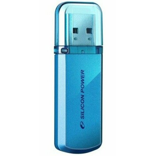 Флеш Диск Silicon Power 32Gb Helios 101 SP032GBUF2101V1B USB2.0 синий