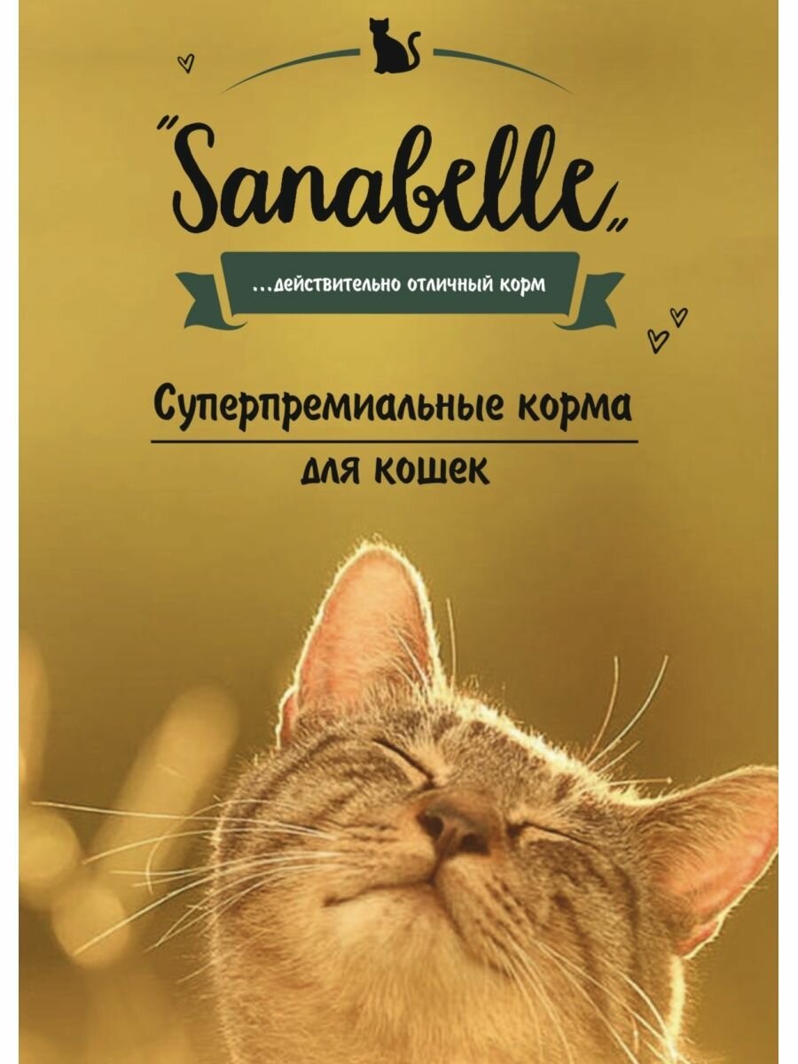 Сухой корм для кошек Санабель Sanabelle Adult Форель 0,4кг
