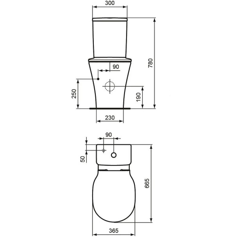 Сливной бачок Ideal Standard - фото №19