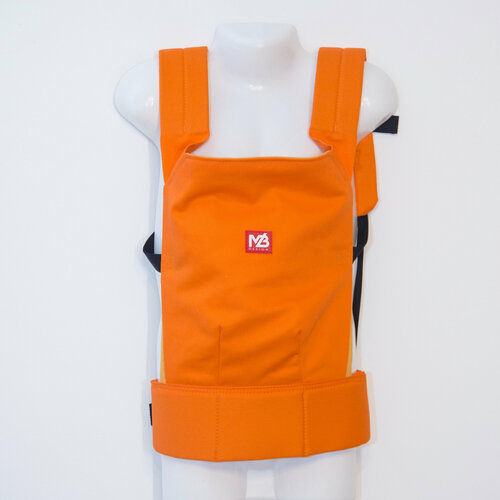 Эрго-рюкзак для куклы New born (Реборн). Кенгуру оранжевый