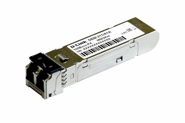 211/A1A Трансивер D-Link SFP 100Base-FX, 100Base-FX, MM, 2km, LC