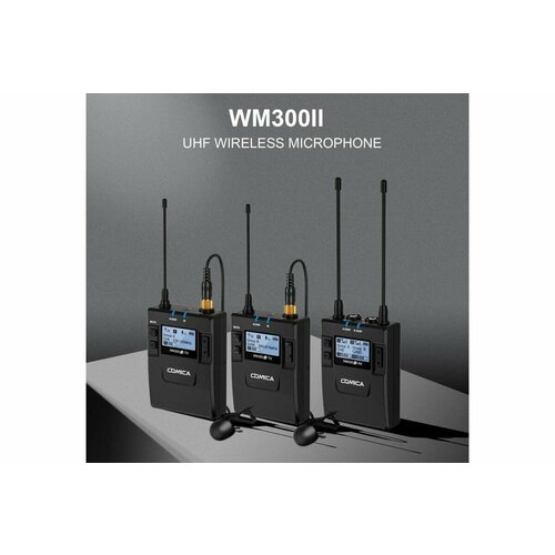 COMICA CVM-WM300II A 2TXRX Двойная беспроводная петличная микрофонная система Производитель Comica Код товара 13200 5499900₽