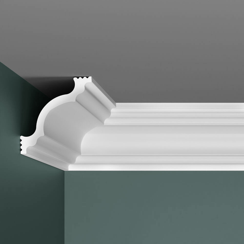 фото Потолочный плинтус (карниз) праймдекор K-150