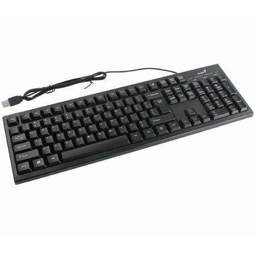 Клавиатура, Smart KB-101, USB, SmartGenius, 1.5 м. черный