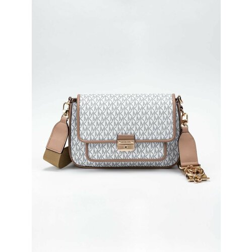 Сумка мессенджер Urban Fashion, серый, бежевый