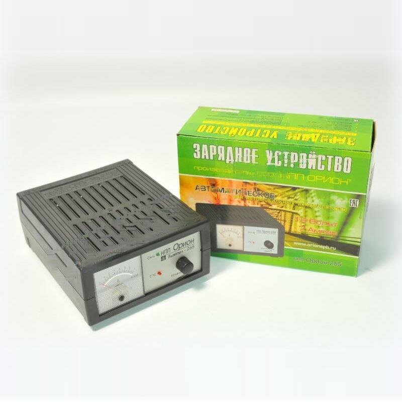 Зарядное устройство Орион PW265 автомат, 0-7А, 12В, стрелочный амперметр