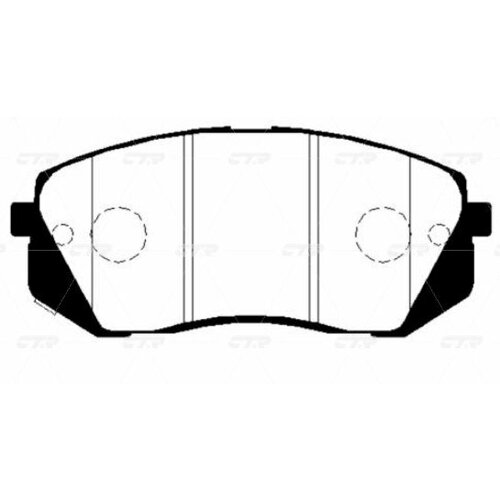 Колодки передние hyundai ix35/kia sportage iii 2010> ckkh47 ctr gk0501