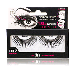 Triumph Fashion Lashes - Look & Feel Накладные ресницы со специальным клеем №108 черные